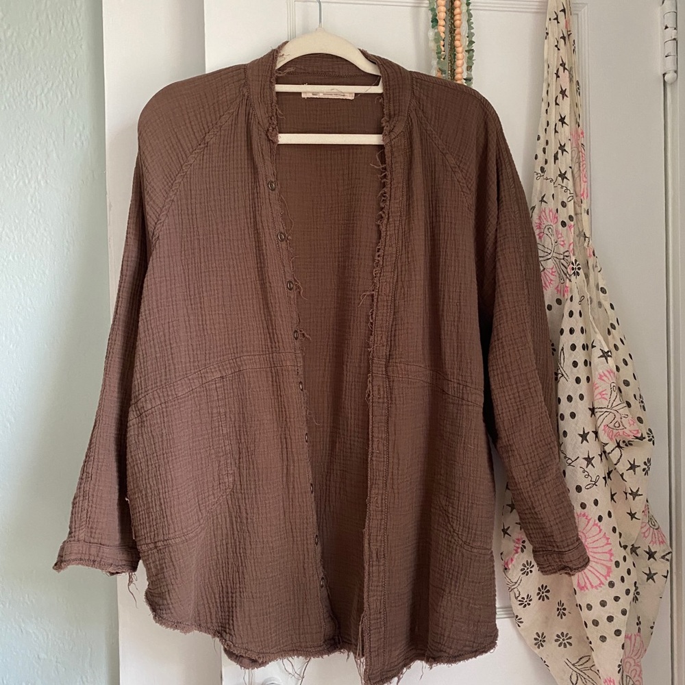 Free People Summer Daydream Buttondown